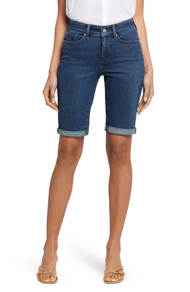 NYDJ Briella Roll Cuff Denim Bermuda Shorts at Nordstrom