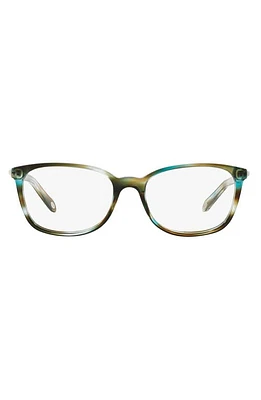 Tiffany & Co. 53mm Optical Glasses in Ocean Havana at Nordstrom