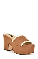 Nine West Yickie Platform Slide Sandal Medium at Nordstrom,