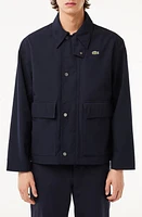 Lacoste Water Resistant Utility Jacket at Nordstrom, Us