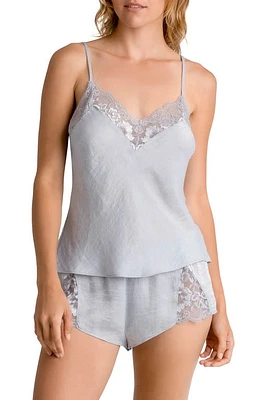 Bloom by Jonquil Satin Camisole Pajamas Silver at Nordstrom,