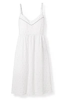 Petite Plume Luxe Star Print Pima Cotton Maternity Nightgown Grey Stars at Nordstrom,