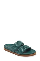 FRANKIE4 Malone Weave Slide Sandal Spring Green at Nordstrom,