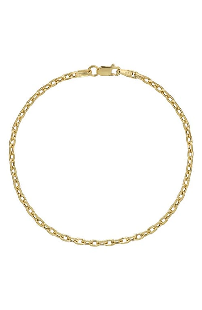 Bony Levy Men's 14K Gold Link Bracelet in 14K Yellow Gold at Nordstrom