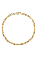 Bony Levy Men's 14K Gold Box Chain Bracelet in 14K Yellow Gold at Nordstrom