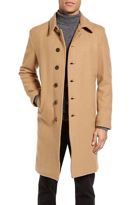 Schott NYC Wool Blend Officer's Coat at Nordstrom,