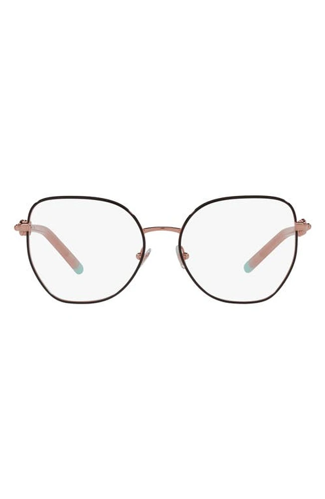 Tiffany & Co. 55mm Butterfly Optical Glasses in Black at Nordstrom