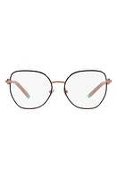 Tiffany & Co. 55mm Butterfly Optical Glasses in Black at Nordstrom