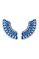 Hueb Mirage Blue Topaz Earrings in White Gold at Nordstrom