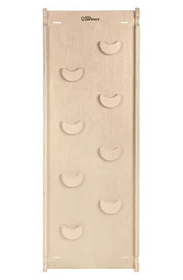 Little Partners 2-in-1 Wooden Climbing Ramp & Slide Attachment in Natural at Nordstrom