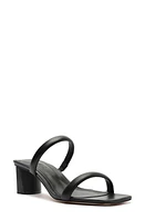 Schutz Ully Block Heel Sandal Black at Nordstrom,