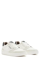 AllSaints Regan Low Top Sneaker Chalk White/Black at Nordstrom,