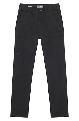 DL1961 Kids' Brady Slim Fit Jeans Black Cargo at Nordstrom,