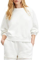 AllSaints Ewelina Cotton Sweatshirt at Nordstrom,