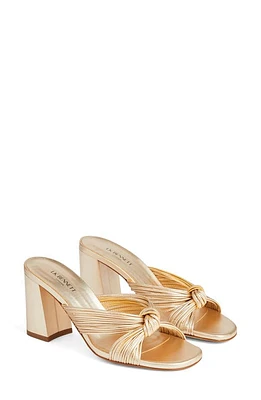 LK Bennett Coletta Block Heel Sandal Gold at Nordstrom,