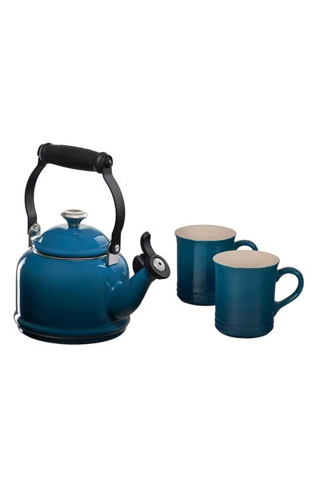 Le Creuset Demi Kettle in Deep Teal at Nordstrom