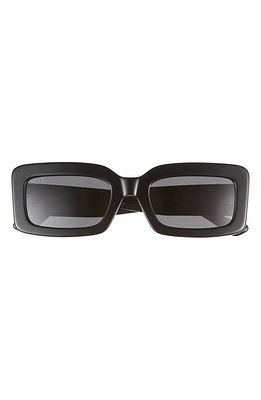 DIFF Indy 51mm Polarized Rectangular Sunglasses in / at Nordstrom