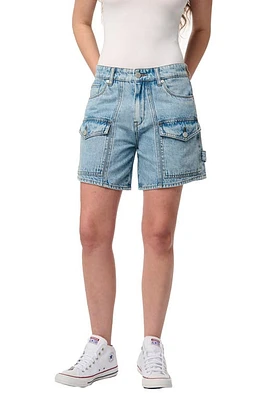 BLANKNYC Cargo Carpenter Denim Shorts All Heart at Nordstrom,