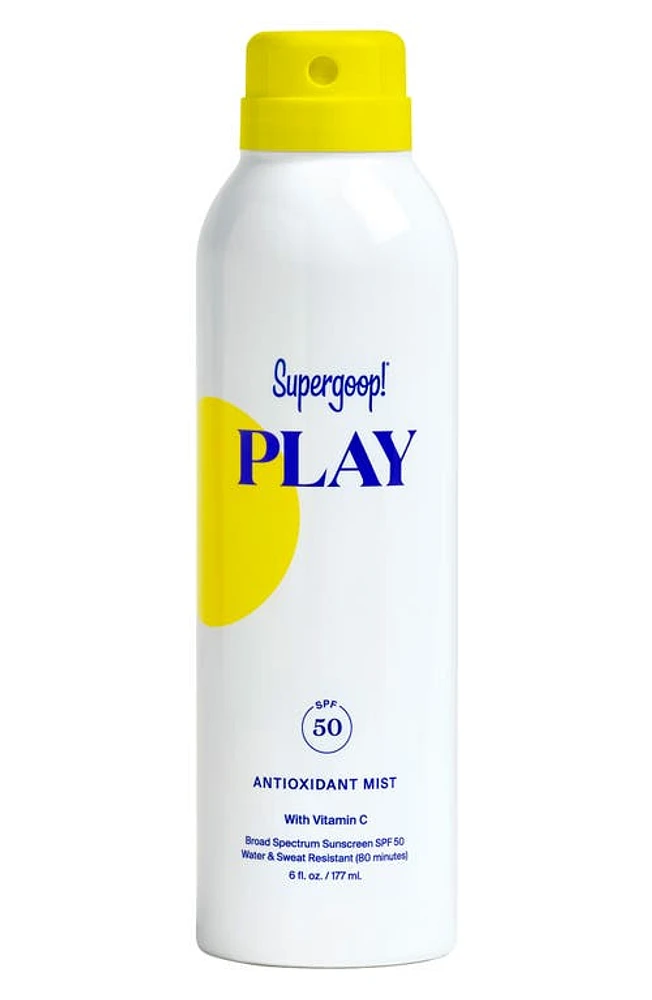 Supergoop! Supergoop! Play Antioxidant Body Mist SPF 50 Sunscreen at Nordstrom, Size 6 Oz