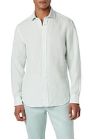 Bugatchi Axel Linen Button-Up Shirt at Nordstrom,