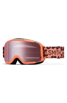 Smith Daredevil Snow Goggles in Coral Cheetah Print /Ignitor at Nordstrom