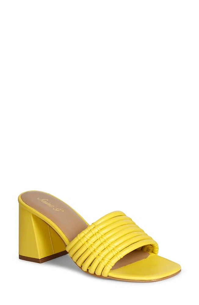 SAINT G Bethany Block Heel Slide Sandal at Nordstrom,