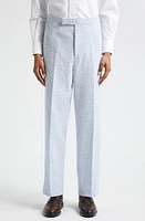 Thom Browne Low Rise Drop Crotch Backstrap Pants Medium Blue at Nordstrom,