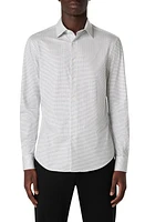 Bugatchi James OoohCotton Pin Dot Print Button-Up Shirt at Nordstrom,