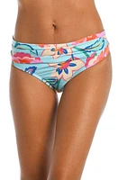 La Blanca Breezy Shirred Bikini Bottoms Multi at Nordstrom,