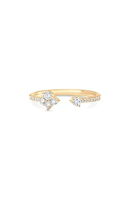 Sara Weinstock Dujour Diamond Cluster Open Ring in Yellow Gold at Nordstrom, Size 7