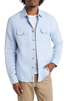 Original Penguin Slim Fit Solid Overshirt at Nordstrom,