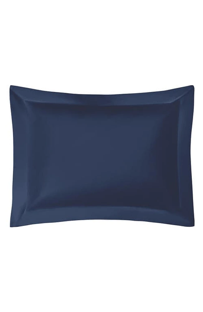 Matouk Elliot Pillow Sham in Navy at Nordstrom, Size Standard