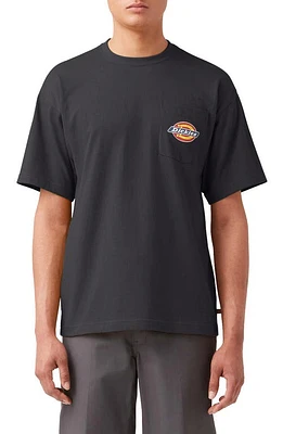 Dickies Logo Pocket Graphic Tee Knit Black at Nordstrom,