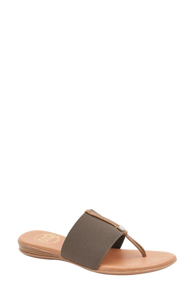 André Assous Nice Featherweights Slide Sandal Taupe at Nordstrom,