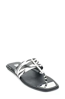 DKNY Deja Flip Flop Black/White at Nordstrom,