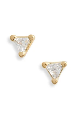 Child of Wild Pyramid Cubic Zirconia Stud Earrings in Gold at Nordstrom