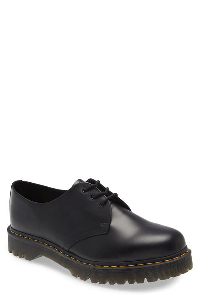 Dr. Martens Gender Inclusive Plain Toe Derby Black Leather at Nordstrom,