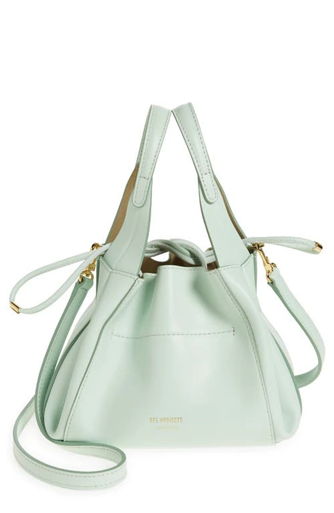 Ree Projects Small Avy Leather Bucket Bag in Sheer Mint at Nordstrom