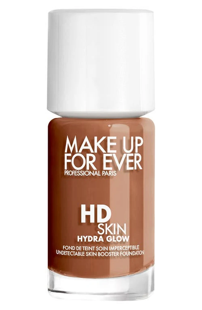 Make Up For Ever HD Skin Hydra Glow Skin Care Foundation with Hyaluronic Acid in 4N68 - Coffee at Nordstrom