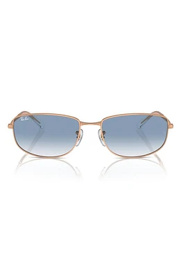 Ray-Ban 56mm Gradient Irregular Sunglasses in Blue Gradient at Nordstrom