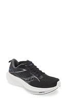 Saucony Ride 17 Running Shoe Black/White at