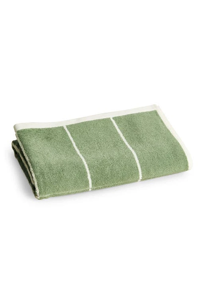 BAINA Bethell Organic Cotton Bath Towel in Green at Nordstrom