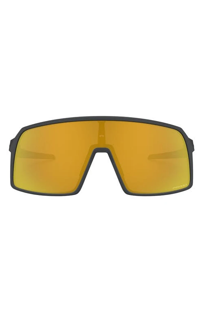 Oakley Sutro 137mm Prizm Shield Sunglasses in Matte Black at Nordstrom