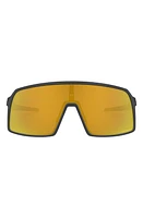 Oakley Sutro 137mm Prizm Shield Sunglasses in Matte Black at Nordstrom