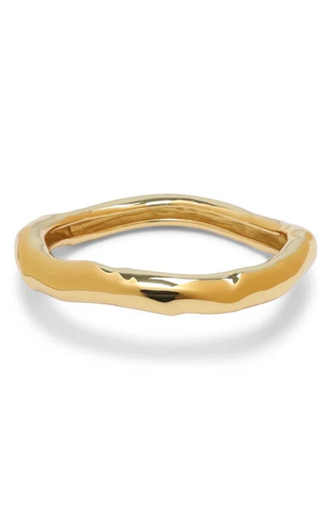 Alexis Bittar Molten Bangle Bracelet in Gold at Nordstrom