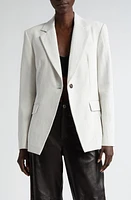 Brunello Cucinelli Cotton & Linen Gabardine Blazer C455 Chalk at Nordstrom, Us