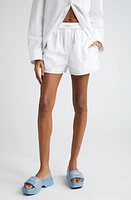 Alexander Wang Classic Boxer Shorts White at Nordstrom,