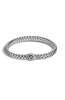 John Hardy Classic Chain 7.5mm Bracelet in Silver at Nordstrom, Size Medium