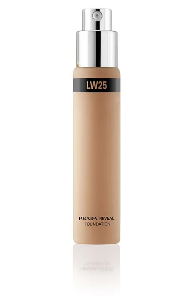 Prada Reveal Skin Optimizing Soft Matte Foundation Refill in Lw25 at Nordstrom