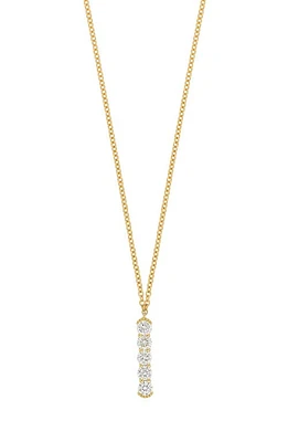 Bony Levy Florentine Diamond Pendant Necklace in 18K Yellow Gold at Nordstrom